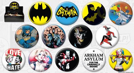 ATA-BOY DC BATMAN 144 PIECE BUTTON ASST (NET) FOC August 31, 2026