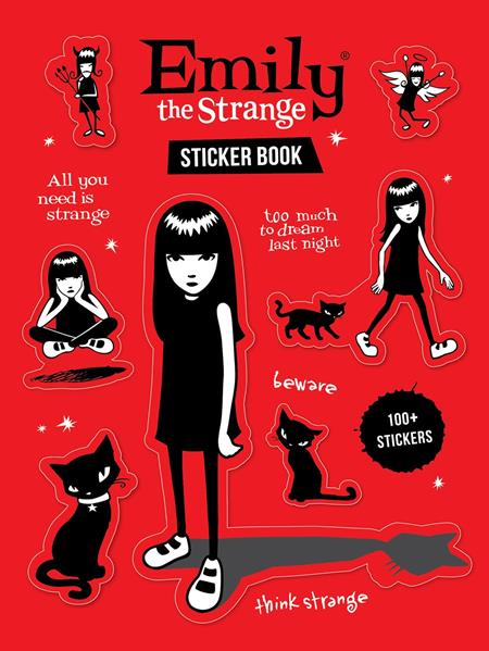 EMILY THE STRANGE STICKER BOOK TP FOC September 21, 2026
