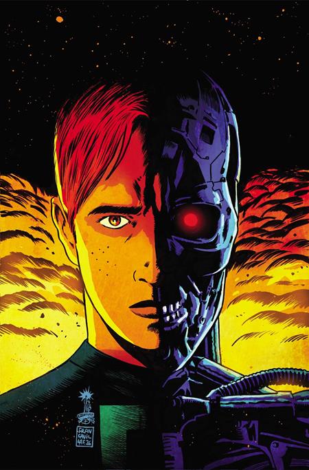 ARCHIE VS THE TERMINATOR #1 CVR H FRANCESCO FRANCAVILLA METAL PREMIUM VAR FOC September 14, 2026