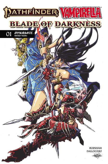 PATHFINDER VAMPIRELLA BLADE OF DARKNESS #1 CVR B ANDREW HUERTA VAR FOC October 5, 2026