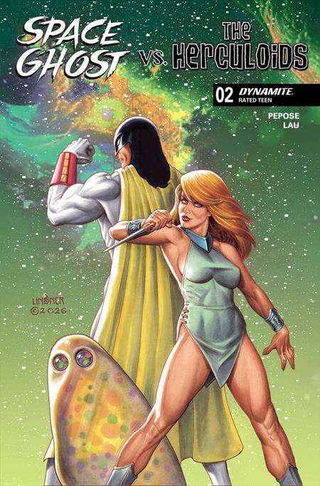 SPACE GHOST VS THE HERCULOIDS #2 CVR C JOSEPH MICHAEL LINSNER VAR FOC September 28, 2026