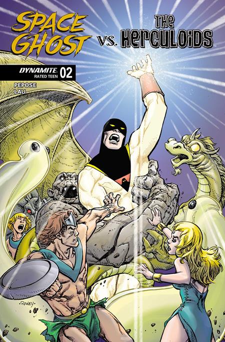 SPACE GHOST VS THE HERCULOIDS #2 CVR E TOM RANEY VAR FOC September 28, 2026