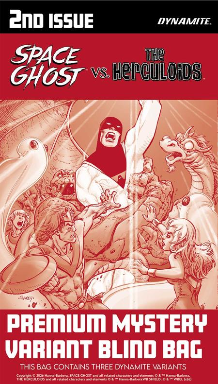 SPACE GHOST VS THE HERCULOIDS #2 CVR H PREMIUM MYSTERY BLIND BAG VAR FOC September 28, 2026