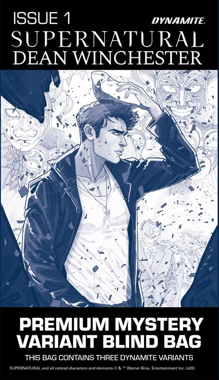 SUPERNATURAL DEAN WINCHESTER #1 CVR H PREMIUM MYSTERY BLIND BAG VAR FOC September 28, 2026
