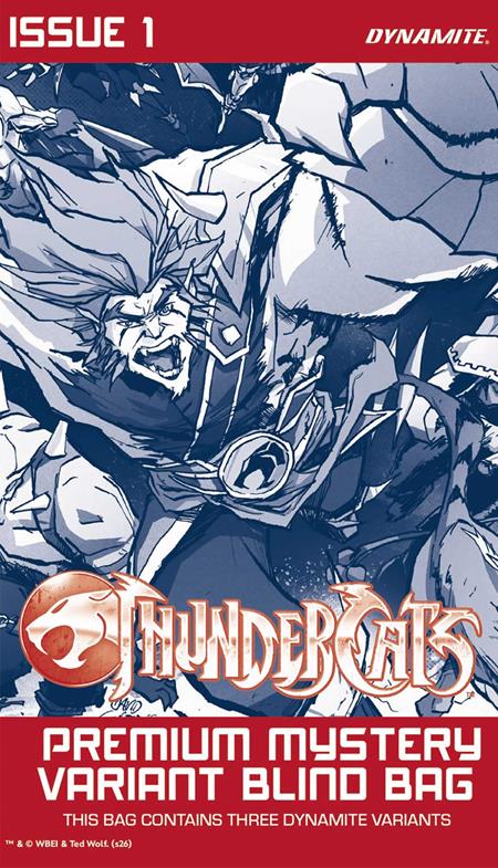 THUNDERCATS (2026) #1 CVR I PREMIUM MYSTERY BLIND BAG VAR FOC September 14, 2026