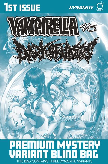 VAMPIRELLA VS DARKSTALKERS SPECIAL #1 (ONE SHOT) CVR I PREMIUM MYSTERY BLIND BAG VAR FOC September 14, 2026