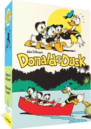 WALT DISNEYS DONALD DUCK GIFT BOX SET MYSTERY OF THE SWAMP & MAHARAJAH DONALD VOLS 03 & 04 HC FOC September 14, 2026