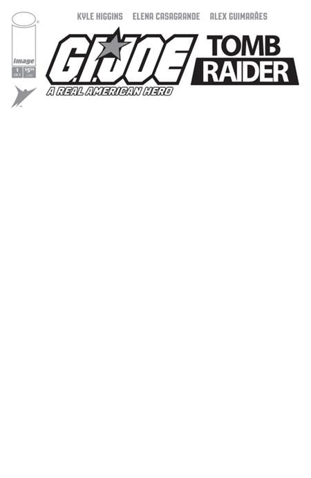 GI JOE A REAL AMERICAN HERO TOMB RAIDER #1 (OF 5) CVR G BLANK SKETCH VAR FOC September 14, 2026