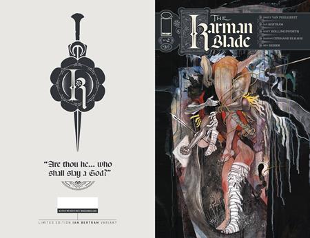 KARMAN BLADE #2 (OF 4) CVR D INC 1:50 IAN BERTRAM PAINTED VAR (MR) FOC September 21, 2026