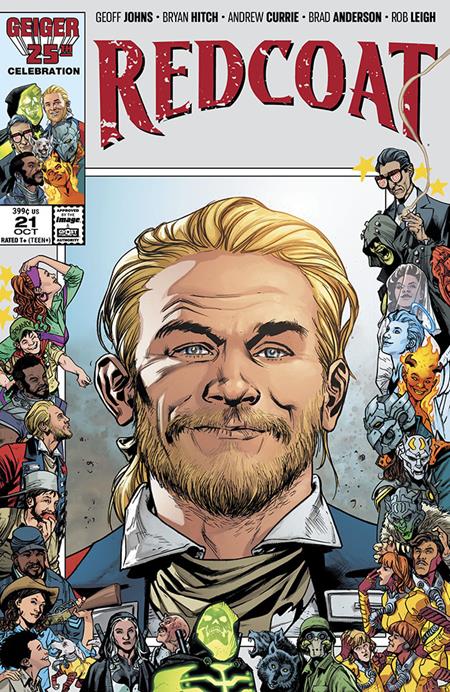 REDCOAT #21 CVR B BRYAN HITCH & BRAD ANDERSON GEIGER #25 ANNIVERSARY VAR FOC September 28, 2026