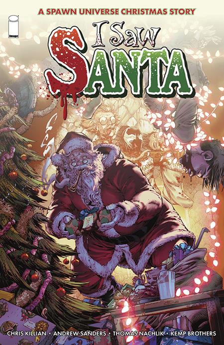 I SAW SANTA A SPAWN UNIVERSE CHRISTMAS STORY TP (MR) FOC September 21, 2026