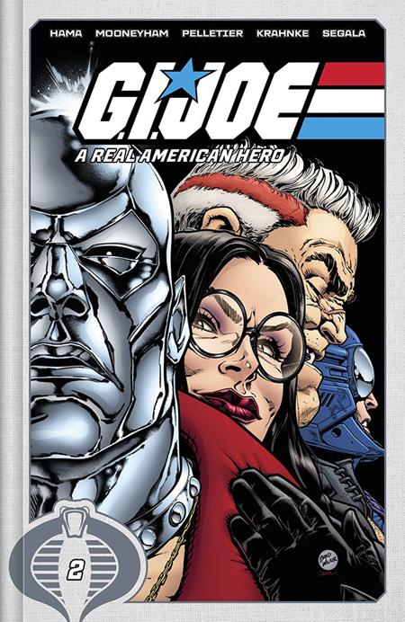 GI JOE A REAL AMERICAN HERO DLX ED HC BOOK 02 DIRECT MARKET EXCLUSIVE BRAD WALKER & LAURA MARTIN COBRA CVR FOC September 28, 2026