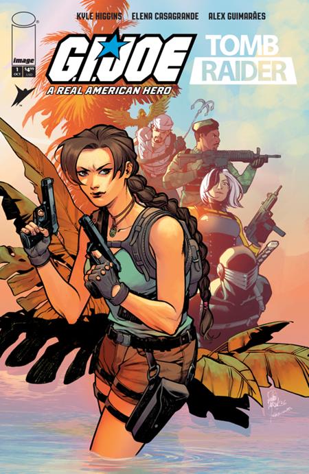 GI JOE A REAL AMERICAN HERO TOMB RAIDER #1 (OF 5) CVR A ELENA CASAGRANDE & ALEX GUIMARAES FOC September 14, 2026