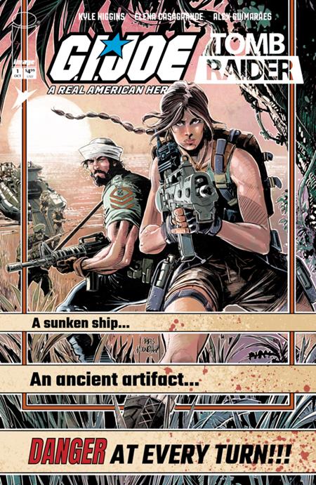 GI JOE A REAL AMERICAN HERO TOMB RAIDER #1 (OF 5) CVR D INC 1:25 CHRIS MOONEYHAM VINTAGE JOE VAR FOC September 14, 2026