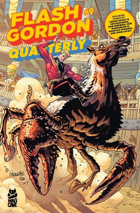FLASH GORDON QUARTERLY #9 FOC September 28, 2026