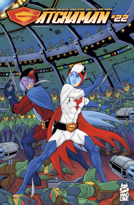 GATCHAMAN #22 CVR A CHRIS BATISTA SABRINA CINTRON FOC October 5, 2026