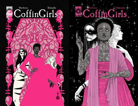 COFFIN GIRLS #1 (OF 5) CVR A MEGAN HUTCHISON JOSEPH SCHMALKE FOC August 31, 2026