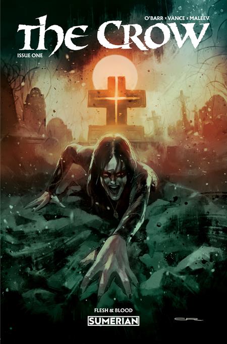CROW FLESH AND BLOOD #1 CVR E INC 1:10 CHRISTIAN ROSADO VAR (MR) FOC August 31, 2026