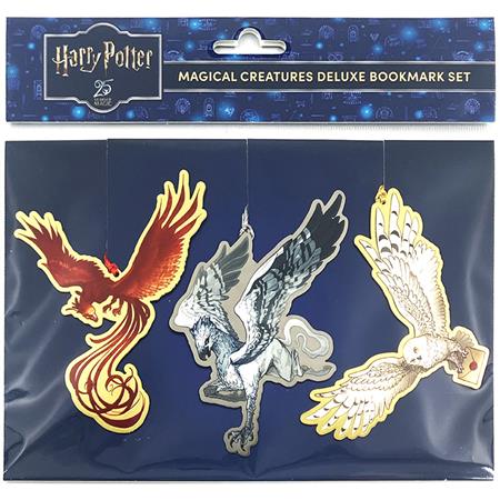 HARRY POTTER MAGICAL CREATURES DELUXE BOOKMARK SET (SET OF 3) FOC September 7, 2026