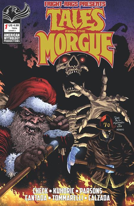 FRIGHT RAGS PRESENTS TALES FROM THE MORGUE #1 (ONE SHOT) CVR A ROY ALLAN MARTINEZ FOC September 28, 2026
