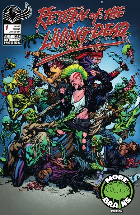 RETURN LIVING DEAD #1 ROY ALLAN MARTINEZ MORE BRAINS LIMITED (MR) FOC September 28, 2026