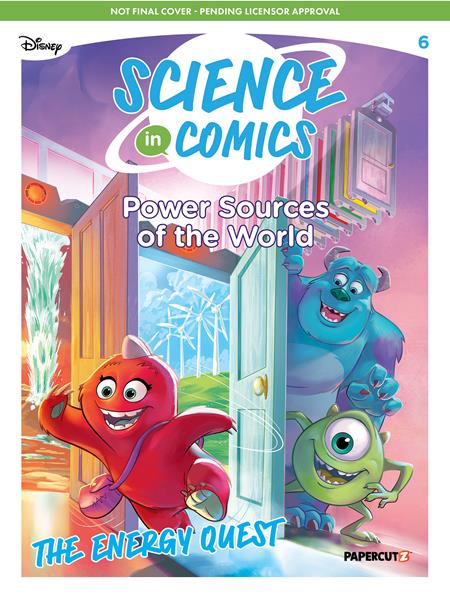 DISNEY SCIENCE IN COMICS TP POWER SOURCES OF THE WORLD FOC September 28, 2026