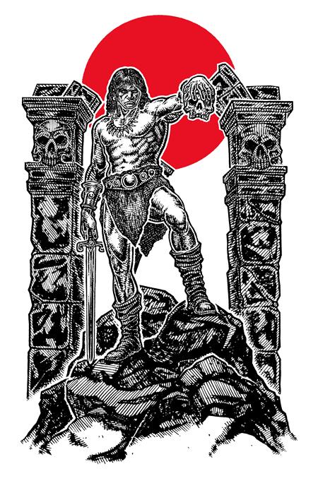 CONAN THE BARBARIAN TIDES OF THE TYRANT KING #2 (OF 4) CVR F MICAH ULRICH VIRGIN FOIL VAR (MR) FOC September 14, 2026