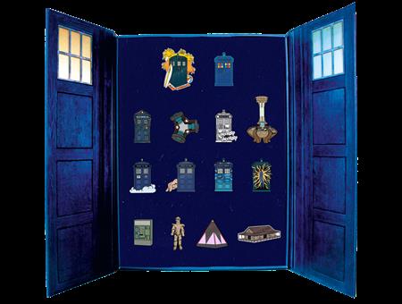 DOCTOR WHO TARDIS ENAMEL PIN BADGE SET III SDCC EXCLUSIVE FOC September 7, 2026