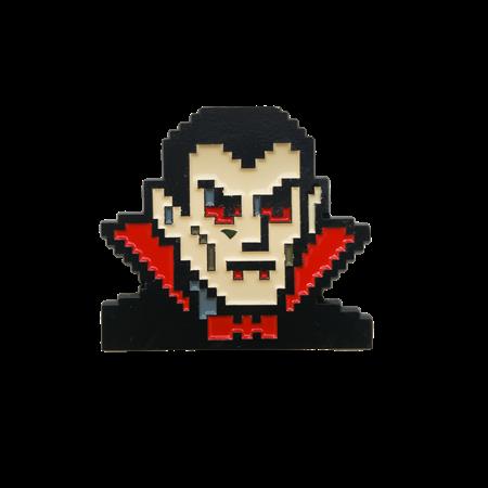TITAN MERCH ORIGINAL GAMING 8 BIT DRACULA ENAMEL PIN BADGE FOC September 7, 2026