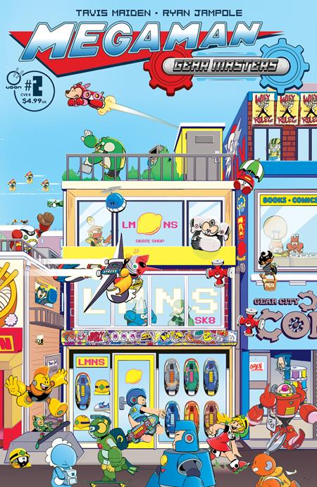 MEGA MAN GEAR MASTERS #2 (OF 5) CVR B TAVIS MAIDEN VAR FOC September 14, 2026