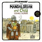STAR WARS THE MANDALORIAN AND CHILD 2026 WALL CALENDAR