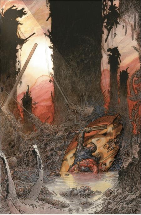 PLANET DEATH #2 (OF 4) 2ND PTG CVR B INC 1:20 MICHAEL KALUTA VIRGIN VAR FOC October 26, 2026