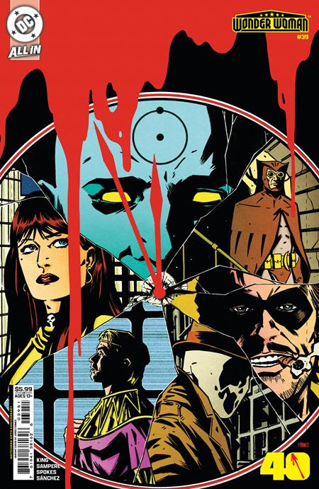 WONDER WOMAN #39 CVR E JORGE FORNES WATCHMEN 40TH ANNIVERSARY CARD STOCK VAR FOC October 26, 2026