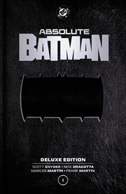 ABSOLUTE BATMAN DELUXE EDITION HC VOL 01 FOC October 12, 2026