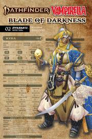 PATHFINDER VAMPIRELLA BLADE OF DARKNESS #2 CVR C WAYNE REYNOLDS CHARACTER SHEET VAR FOC November 2, 2026
