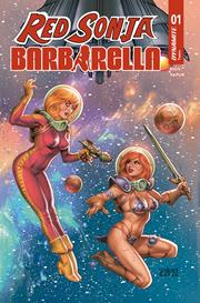 RED SONJA BARBARELLA #1 CVR A JOSEPH MICHAEL LINSNER FOC October 12, 2026