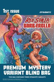 RED SONJA BARBARELLA #1 CVR K PREMIUM MYSTERY BLIND BAG VAR FOC October 12, 2026