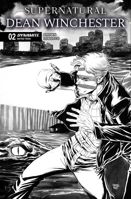 SUPERNATURAL DEAN WINCHESTER #2 CVR K DREW MOSS LINE ART VIRGIN VAR FOC October 12, 2026