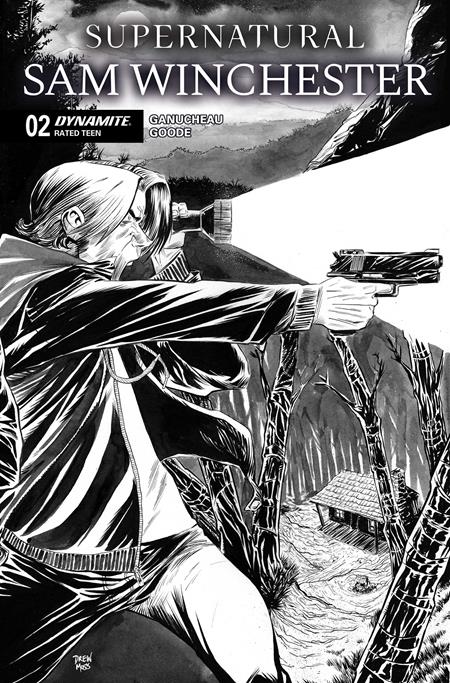 SUPERNATURAL SAM WINCHESTER #2 CVR K F DREW MOSS LINE ART VIRGIN VAR FOC October 12, 2026