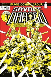 SAVAGE DRAGON #284 CVR B ERIK LARSEN 70S THROWBACK VAR (MR) FOC November 2, 2026