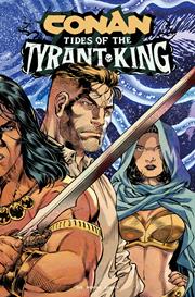 CONAN THE BARBARIAN TIDES OF THE TYRANT KING #3 (OF 4) CVR B JESUS MERINO CONNECTING VAR (MR) FOC October 26, 2026