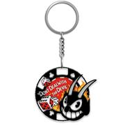 CUPHEAD DEAL WITH THE DEVIL KEYCHAIN FOC November 2, 2026