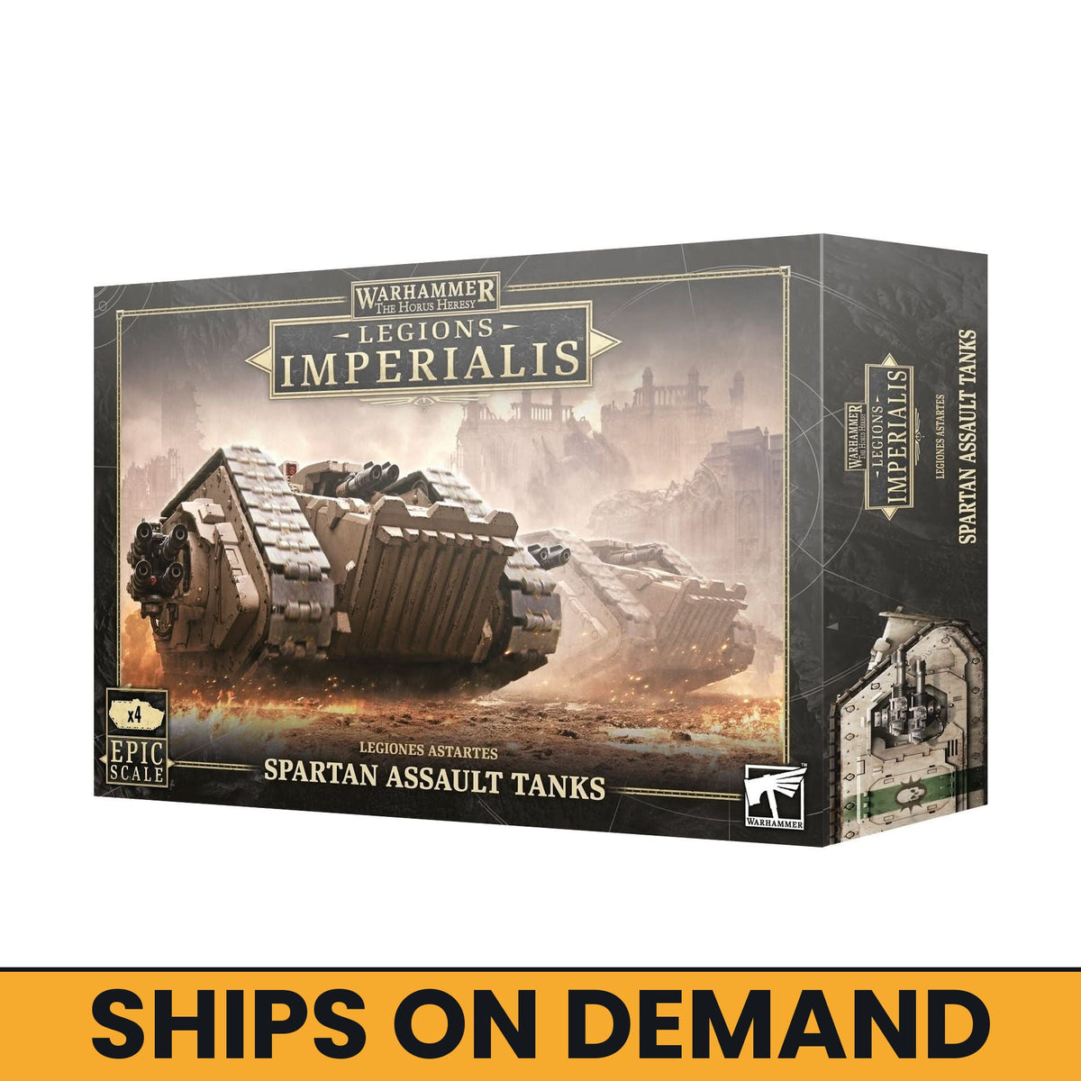 LEGIONS IMPERIALIS SPARTAN ASSAULT TANKS