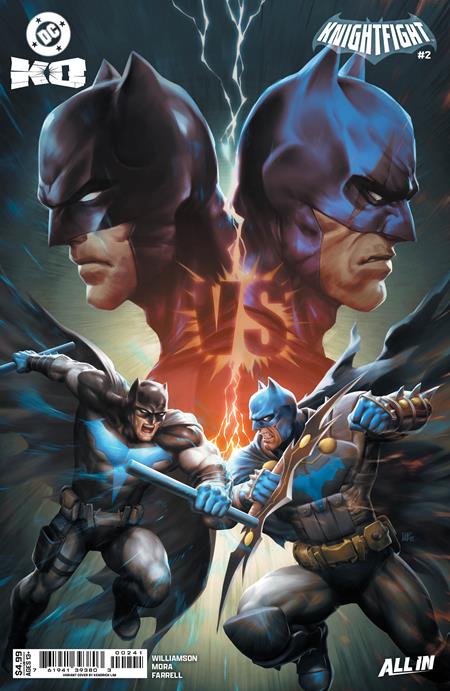 DC K.O. KNIGHTFIGHT #2 (OF 4) CVR D KENDRICK LIM CARD STOCK VAR