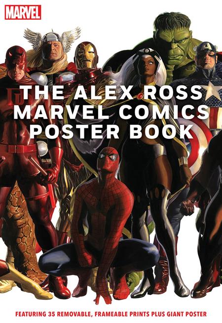 ALEX ROSS MARVEL COMICS POSTER BOOK TP FOC October 26, 2026
