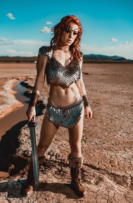 RED SONJA SHE DEVIL WITH A SWORD #8 CVR H INC 1:10 COSPLAY MOLLY STEWART VIRGIN VAR FOC November 9, 2026