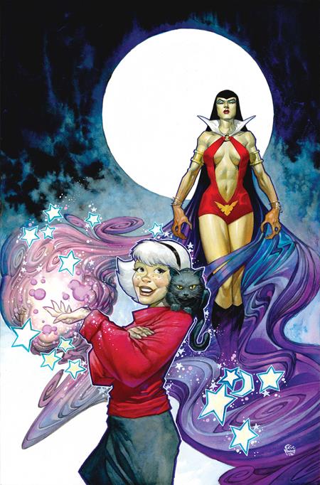 SABRINA THE TEENAGE WITCH VAMPIRELLA #1 CVR H ERIC POWELL FOIL VIRGIN VAR FOC November 9, 2026