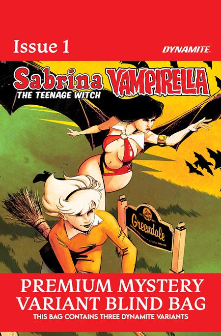 SABRINA THE TEENAGE WITCH VAMPIRELLA #1 CVR K PREMIUM MYSTERY BLIND BAG VAR FOC November 9, 2026