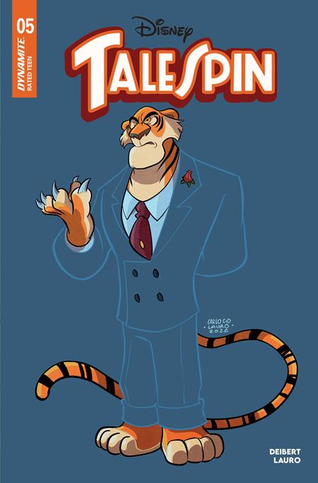 TALESPIN #5 CVR C CARLO LAURO COLOR BLEED VAR FOC November 9, 2026