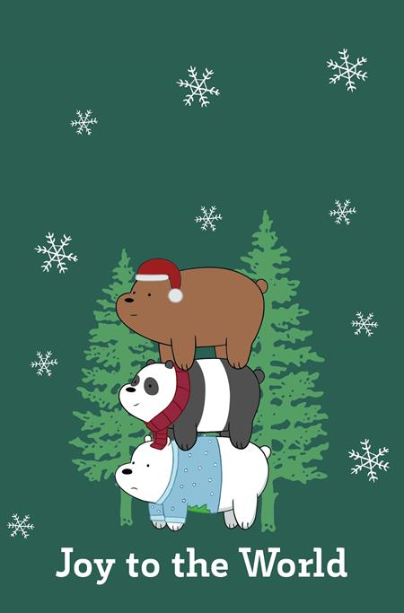 WE BARE BEARS CHRISTMAS SPECIAL #1 (ONE SHOT) CVR I INC 1:15 GREETING CARD VIRGIN VAR FOC November 16, 2026